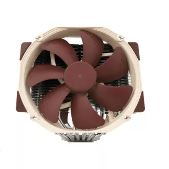 NOCTUA Chladič CPU NH-D15, 2x 140mm, LGA1851, AM5, hnědá/stříbrná NOCTUA Chladič CPU NH-D15, 2x 140mm, LGA1851, AM5, hnědá/stříbrná