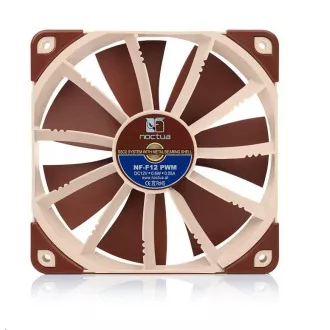 NOCTUA Ventilátor NF-F12-PWM, 120mm, hnědá NOCTUA Ventilátor NF-F12-PWM, 120mm, hnědá