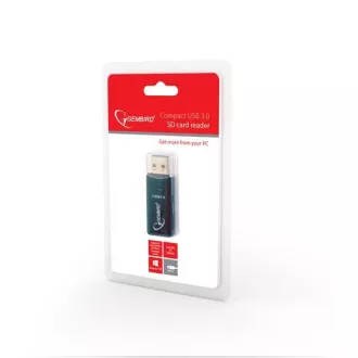 GEMBIRD Čtečka karet USB 3.0, mini design, UHB-CR3-01 GEMBIRD Čtečka karet USB 3.0, mini design, UHB-CR3-01