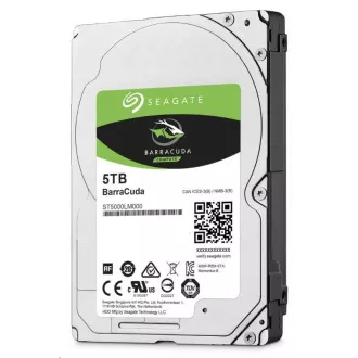 SEAGATE HDD 5TB BARRACUDA, 2.5", SATAIII, 5400RPM, 128MB Cache, 15mm SEAGATE HDD 5TB BARRACUDA, 2.5", SATAIII, 5400RPM, 128MB Cache, 15mm