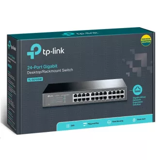 TP-Link switch TL-SG1024D (24xGbE, fanless) TP-Link switch TL-SG1024D (24xGbE, fanless)