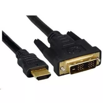 PREMIUMCORD Kabel HDMI - DVI-D 2m (M/M, zlacené kontakty, stíněný) PREMIUMCORD Kabel HDMI - DVI-D 2m (M/M, zlacené kontakty, stíněný)