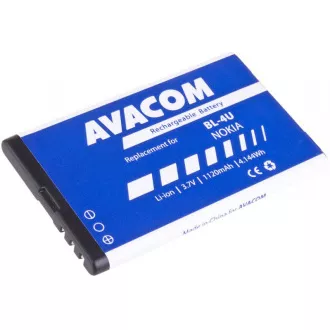 AVACOM baterie do mobilu Nokia 5530, CK300, E66, 5530, E75, 5730, Li-Ion 3, 7V 1120mAh (náhrada BL-4U) AVACOM baterie do mobilu Nokia 5530, CK300, E66, 5530, E75, 5730, Li-Ion 3, 7V 1120mAh (náhrada BL-4U)