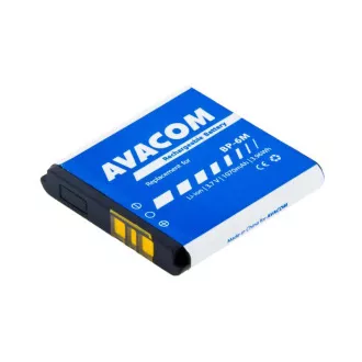 AVACOM baterie do mobilu Nokia 6233, 9300, N73 Li-Ion 3, 7V 1070mAh (náhrada BP-6M) AVACOM baterie do mobilu Nokia 6233, 9300, N73 Li-Ion 3, 7V 1070mAh (náhrada BP-6M)