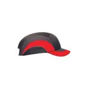 JSP HARDCAP A1+ 5cm čepice vyztužená šedá/červená