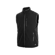 Pánská softshell vesta TOPEKA, černá, vel. 3XL