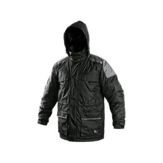 Pánská zimní bunda FREMONT, černo-šedá, vel. 2XL Pánská zimní bunda FREMONT, černo-šedá, vel. 2XL