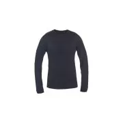 SOLID tričko dlouhý rukáv pánské černé vel. M/L