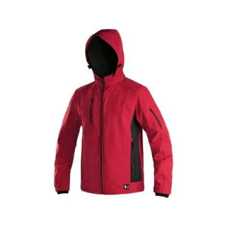 Bunda CXS DURHAM, pánská, červeno - černá, vel. 2XL Bunda CXS DURHAM, pánská, červeno - černá, vel. 2XL