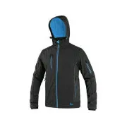 Bunda DURHAM, pánská, černo-modrá, vel. 3XL