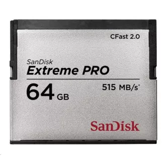 SanDisk CFAST 2.0 64GB Extreme Pro (515 MB/s) SATA SanDisk CFAST 2.0 64GB Extreme Pro (515 MB/s) SATA