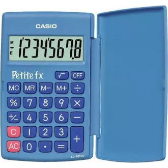 LC 401 LV/ BU blue petite FX CASIO LC 401 LV/ BU blue petite FX CASIO