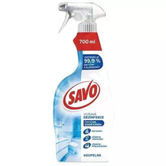 Čistič koupelna dezinfekce vodní kámen Savo 700ml Čistič koupelna dezinfekce vodní kámen Savo 700ml
