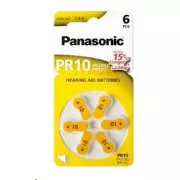 PANASONIC Zinkovzduchová baterie PR-230(10)/6LB AAA 1, 2V (Blistr 6ks)