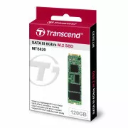 TRANSCEND SSD MTS820 120GB, M.2 2280, SATA III 6Gb/s, TLC, bulk