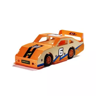 Stanley Jr. OK002-SY Stavebnice, závodní auto, dřevo Stanley Jr. OK002-SY Stavebnice, závodní auto, dřevo
