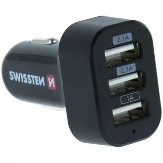 CL ADAPTÉR 3x USB 52A POWER SWISSTEN CL ADAPTÉR 3x USB 52A POWER SWISSTEN
