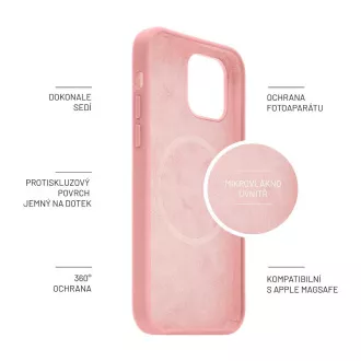MagFlow iPhone 14 Pro Max, růžový FIXED MagFlow iPhone 14 Pro Max, růžový FIXED