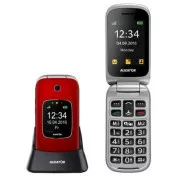 Aligator V650 Senior, červená-stříbrná + nabíjecí stojánek