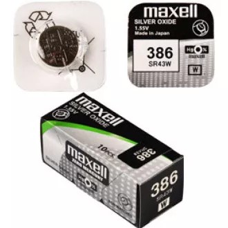386/SR43W/V386 1BP Ag MAXELL 386/SR43W/V386 1BP Ag MAXELL
