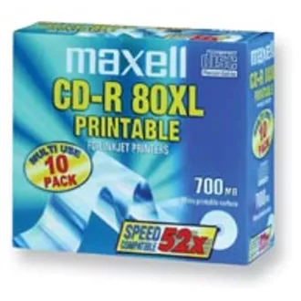 CD-R 700MB 52x 10SP 624027 MAXELL CD-R 700MB 52x 10SP 624027 MAXELL