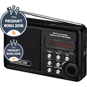 SRD 215 B RÁDIO S USB/MP3 SENCOR SRD 215 B RÁDIO S USB/MP3 SENCOR