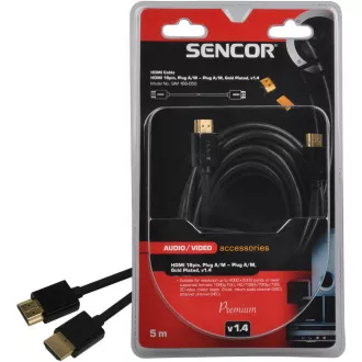 SAV 166-050 HDMI M-M 5m v1.4 P SENCOR SAV 166-050 HDMI M-M 5m v1.4 P SENCOR