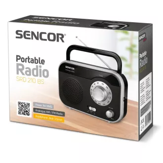 SRD 210 B RADIOPŘIJÍMAČ SENCOR SRD 210 B RADIOPŘIJÍMAČ SENCOR