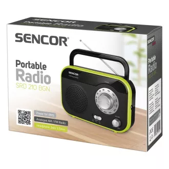 SRD 210 B RADIOPŘIJÍMAČ SENCOR SRD 210 B RADIOPŘIJÍMAČ SENCOR