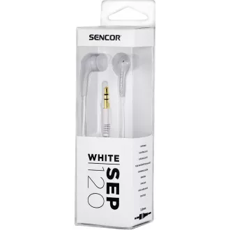 SEP 120 WHITE SLUCHÁTKA SENCOR SEP 120 WHITE SLUCHÁTKA SENCOR