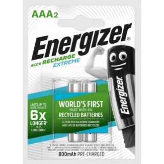HR03 2BP AAA Ext NiMH 800mAh ENERGIZER HR03 2BP AAA Ext NiMH 800mAh ENERGIZER