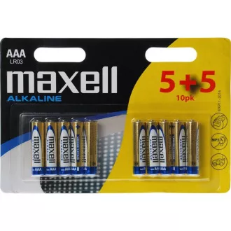 LR03 10BP AAA Alk MAXELL LR03 10BP AAA Alk MAXELL