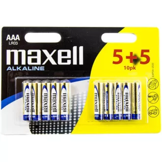 LR03 10BP AAA Alk MAXELL LR03 10BP AAA Alk MAXELL