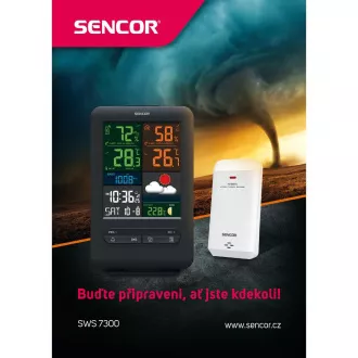 SWS 7300 METEOSTANICE SENCOR SWS 7300 METEOSTANICE SENCOR
