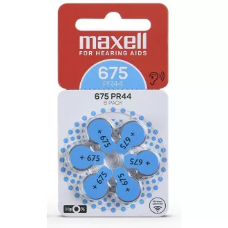 AZ675/PR44 ZINK AIR 6PK MAXELL AZ675/PR44 ZINK AIR 6PK MAXELL