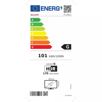 55CL3EA ANDROID SMART UHD LED TV SHARP