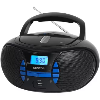SPT 2700 BK S CD/MP3/USB/BT SENCOR SPT 2700 BK S CD/MP3/USB/BT SENCOR