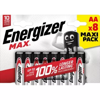 LR6 4+4BP AA MAX Alk ENERGIZER LR6 4+4BP AA MAX Alk ENERGIZER