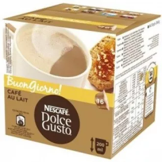 DOLCE G.CAFE AU LAIT KAPSLE 16KS NESCAFÉ DOLCE G.CAFE AU LAIT KAPSLE 16KS NESCAFÉ