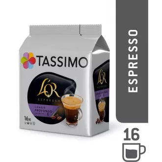 TASSIMO LUNGO PRO.KAPSLE 16ks TASSIMO