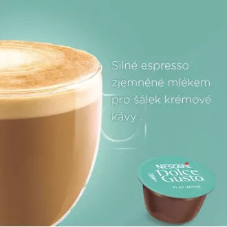 DOLCE G. FLAT WHITE KAPSLE 16KS NESCAFÉ DOLCE G. FLAT WHITE KAPSLE 16KS NESCAFÉ