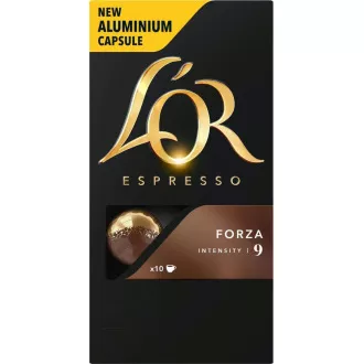 NESPRESSO FORZA KAPSLE 10ks LOR NESPRESSO FORZA KAPSLE 10ks LOR