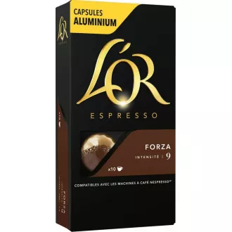 NESPRESSO FORZA KAPSLE 10ks LOR NESPRESSO FORZA KAPSLE 10ks LOR