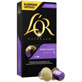 NESPRESSO LUNGO PROFONDO KAPSLE 10ks LOR NESPRESSO LUNGO PROFONDO KAPSLE 10ks LOR