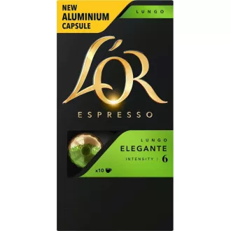 NESPRESSO LUNGO ELEGANTE KAPSLE 10ks LOR NESPRESSO LUNGO ELEGANTE KAPSLE 10ks LOR