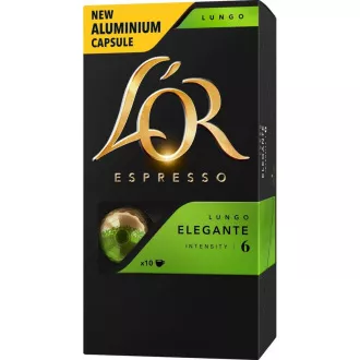 NESPRESSO LUNGO ELEGANTE KAPSLE 10ks LOR NESPRESSO LUNGO ELEGANTE KAPSLE 10ks LOR