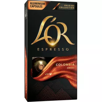 NESPRESSO COLOMBIA KAPSLE 10ks LOR NESPRESSO COLOMBIA KAPSLE 10ks LOR