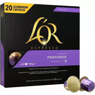 NESPRESSO PROFONDO KAPSLE 20ks LOR NESPRESSO PROFONDO KAPSLE 20ks LOR