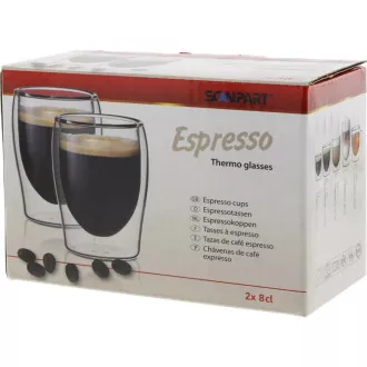 ESPRESSO SKLENIČKY 80ML SCANPART ESPRESSO SKLENIČKY 80ML SCANPART