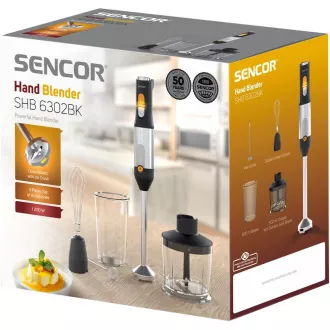 SHB 6302BK tyčový mixér SENCOR SHB 6302BK tyčový mixér SENCOR